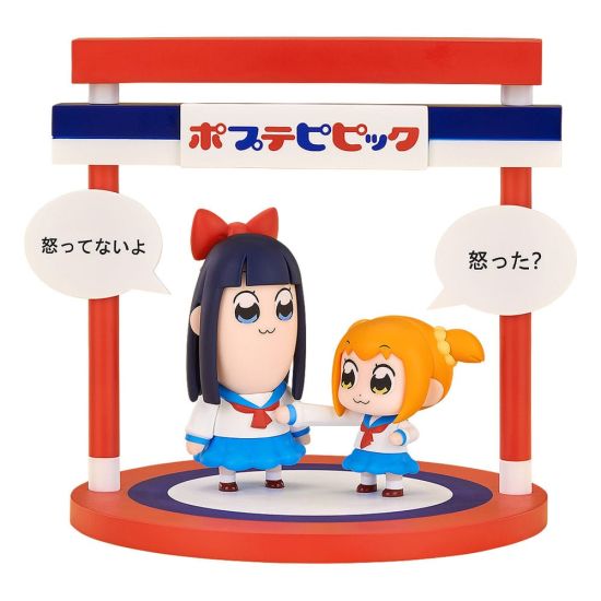Pop Team Epic: Popuko & Pipimi Chibi Figure Set (7-12cm) Preorder