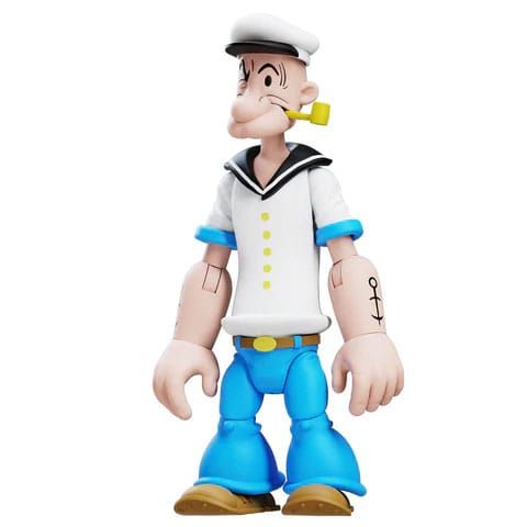 Popeye: Popeye 1st Appearance White Shirt Action Figure Wave 03 Preorder