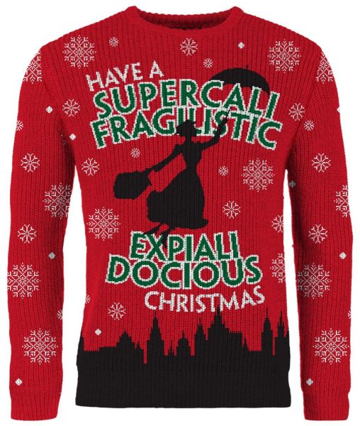 Mary Poppins: Have A Supercalifragilisticexpialidocious Christmas Sweater