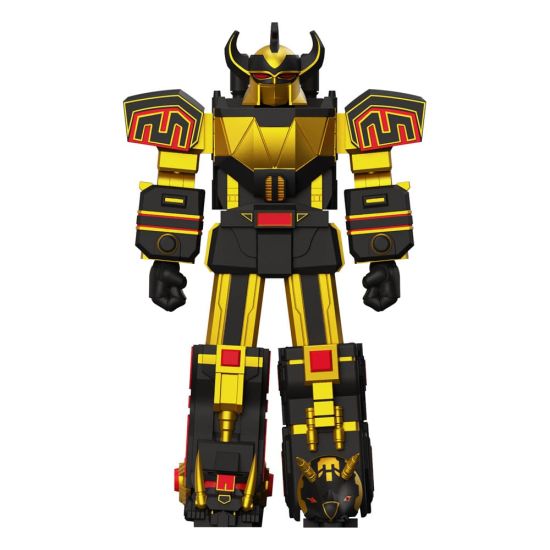 Power Rangers Ultimates: Megazord Action Figure (Black/Gold) 18cm Preorder