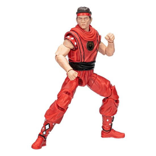 Power Rangers x Cobra Kai : Figurine d'action Miguel Diaz Red Eagle Ranger Lightning Collection (15 cm) Précommande