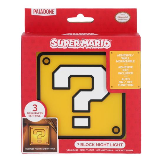 Super Mario: Vraagblok-nachtlampje