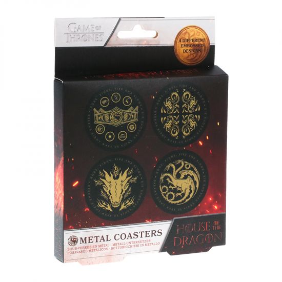 Game Of Thrones: House Of The Dragon Metal Coasters