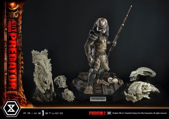 Predator 2: City Hunter Predator Ultieme bonusversie 1/3 Museum Masterline-standbeeld (105 cm) Pre-order
