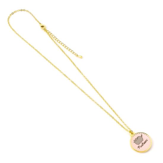 Pusheen : Précommande du pendentif et du collier avec nom rose