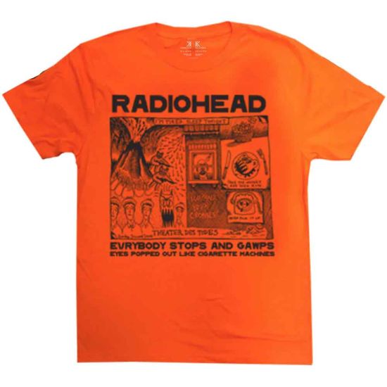 Radiohead: Gawps - Orange T-Shirt