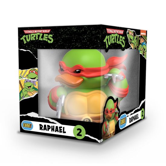 Teenage Mutant Ninja Turtles : Raphael Tubbz Canard en caoutchouc à collectionner (édition en boîte)