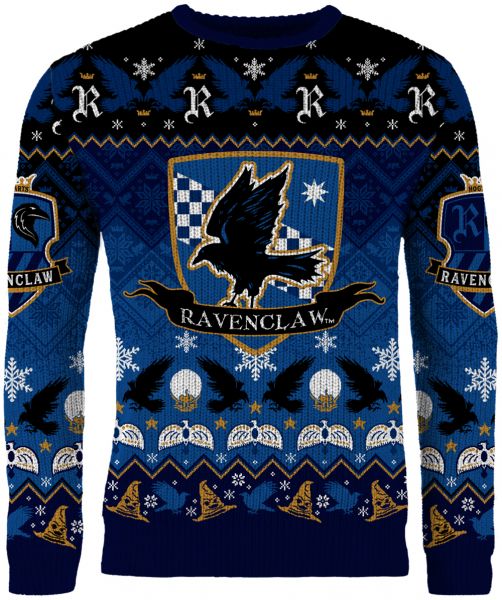 Harry Potter: Run Ravenclaw Run Ugly Christmas Sweater/Jumper