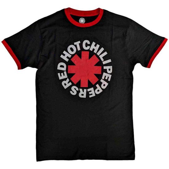Red Hot Chili Peppers: Classic Asterisk - Black T-Shirt