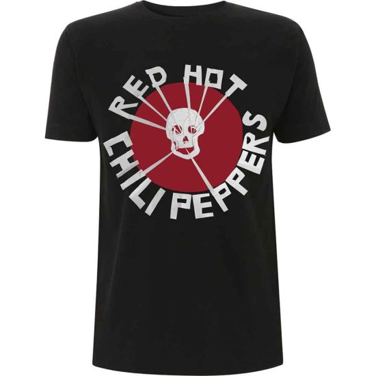 Red Hot Chili Peppers: Flea Skull - Black T-Shirt
