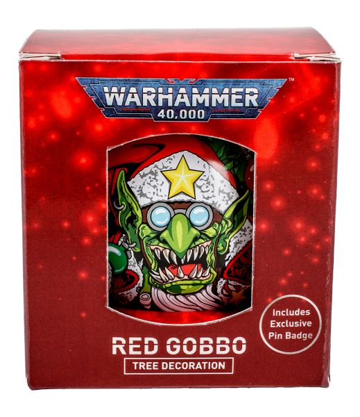 Warhammer 40,000 : Ensemble de boules et épingles Gobbo rouges