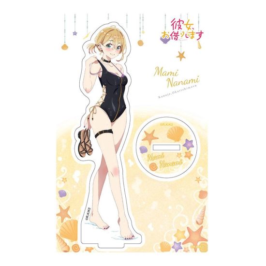 Rent-A-Girlfriend: Mami Nanami Swimsuit and Girlfriend Acrylic Figure (14cm) Preorder