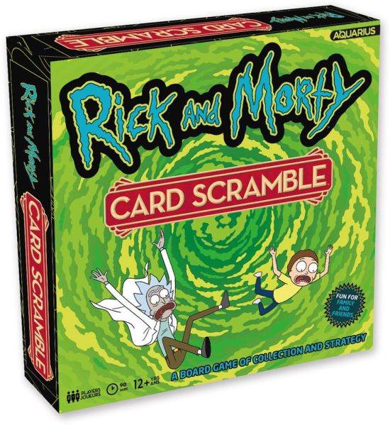 Rick and Morty: Juego de mesa Card Scramble (*Versión en inglés*) Reserva