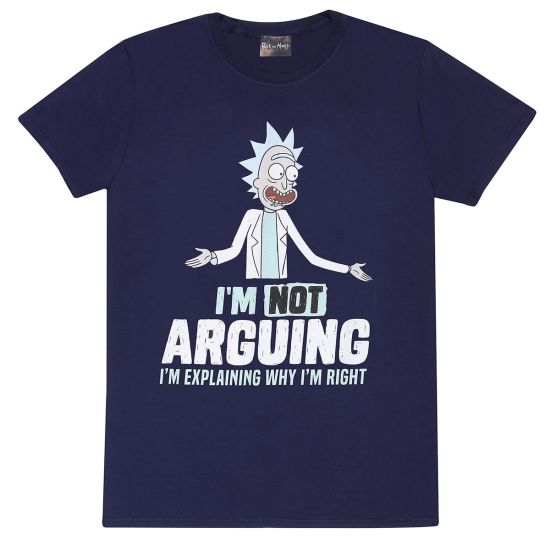 Rick en Morty: geen ruzie (T-shirt)