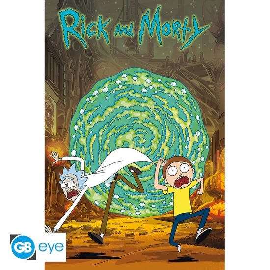 Rick And Morty: Portaalposter (91.5 x 61 cm) Voorbestelling