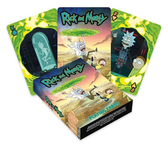 Rick and Morty: Scenes Playing Cards Preorder