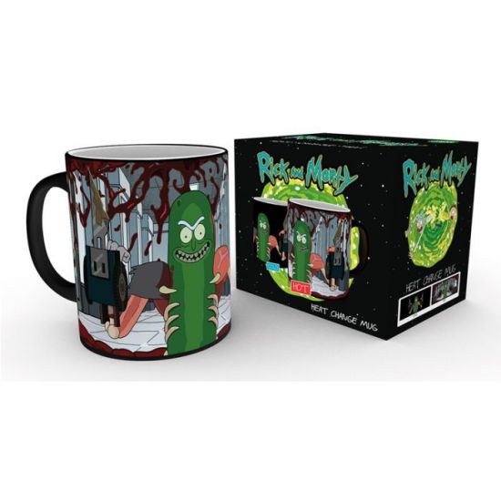 Rick & Morty: Pickle Rick Heat Change Mug