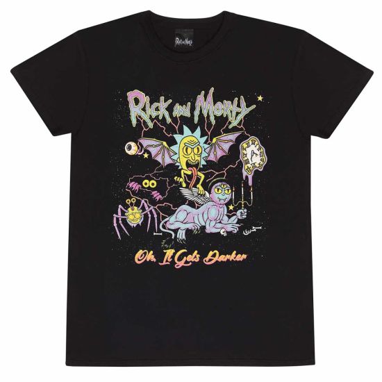 Rick And Morty: Oh It Gets Darker T-Shirt