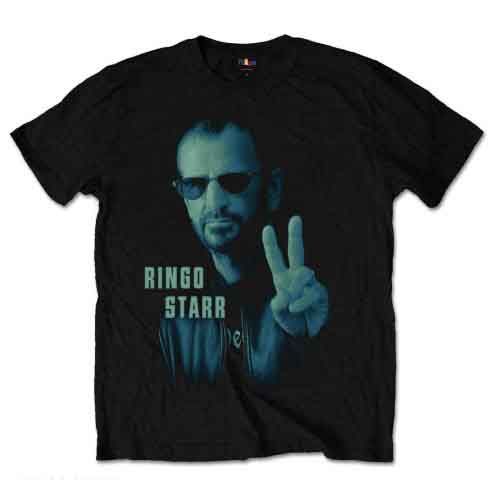 Ringo Starr: Colour Peace - Black T-Shirt
