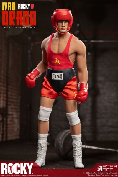 Rocky IV : Ivan Drago Deluxe Ver. 1/6 Figurine d'action de mon film préféré (32 cm) Précommande