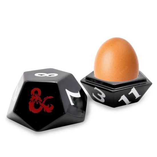 Dungeons & Dragons: Eggcup with Salt Shaker 3D Dice Preorder