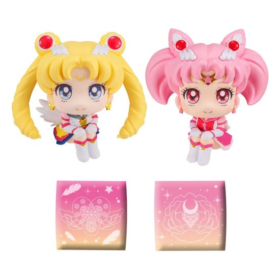 Sailor Moon : Eternal Sailor Moon et Eternal Sailor Chibi Moon LTD Ver. Look Look Up Statues PVC (11 cm) Précommande