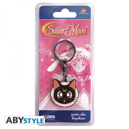 Sailor Moon : Porte-clés en métal Luna