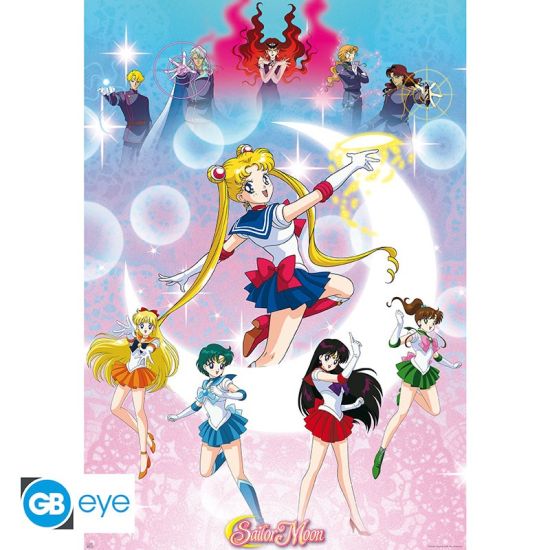 Sailor Moon : Affiche de puissance au clair de lune (91.5x61cm) Précommande