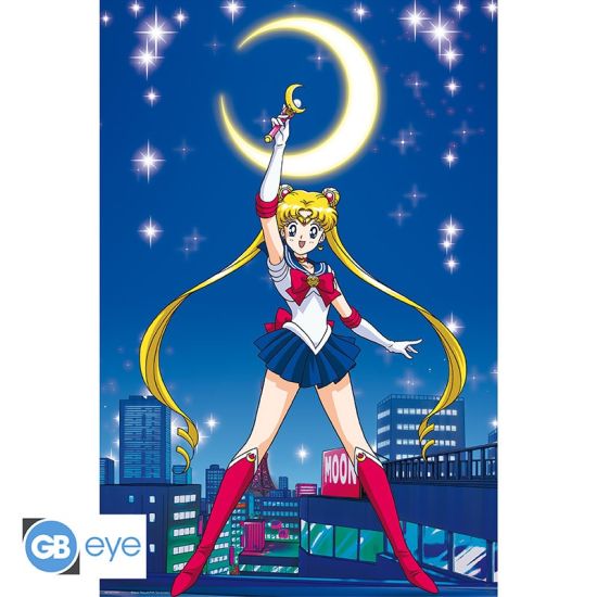 Sailor Moon: Sailor Moon-poster (91.5 x 61 cm) vooraf besteld