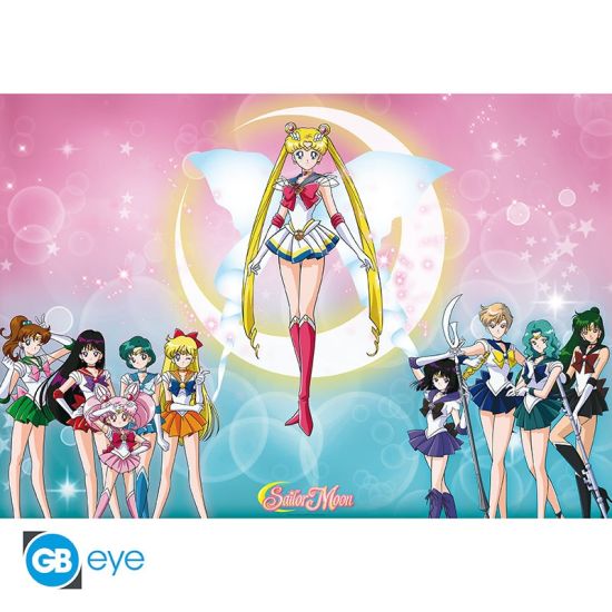 Póster Sailor Moon: Sailor warriors (91.5x61 cm) Reserva