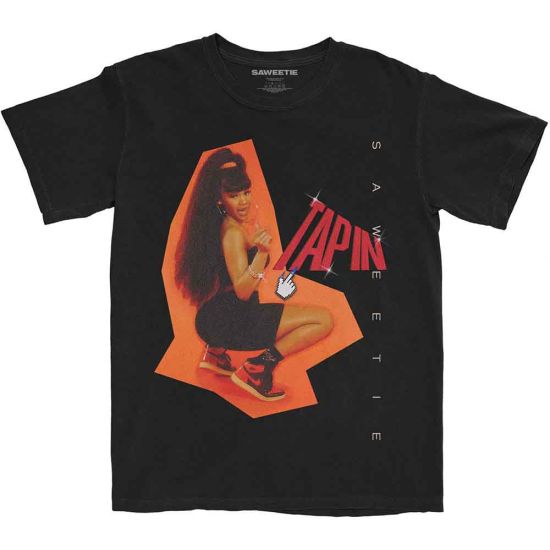 Saweetie: Tapin - Black T-Shirt