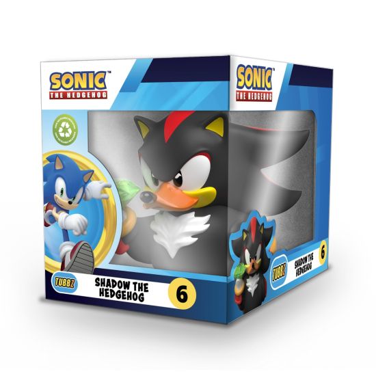 Sonic the Hedgehog : Shadow Tubbz Canard en caoutchouc à collectionner (édition en boîte)
