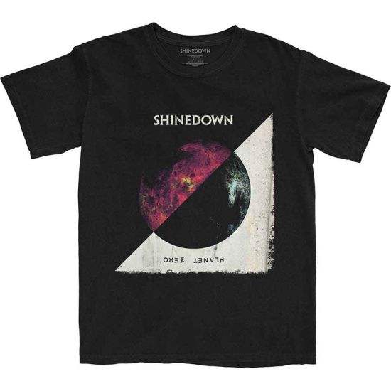 Shinedown: Planet Zero Album - Black T-Shirt