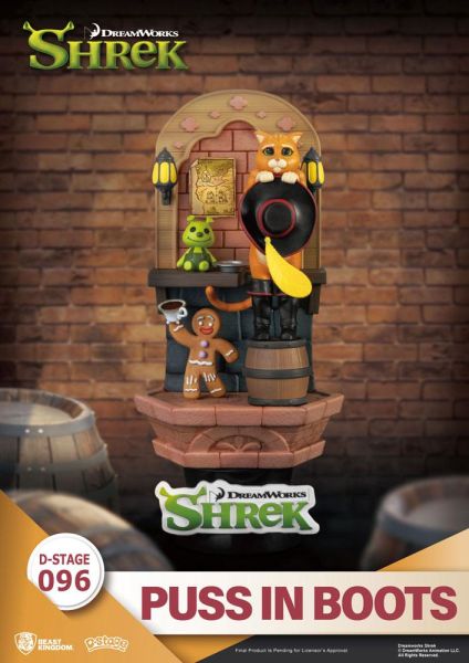 Shrek: Puss In Boots D-Stage PVC Diorama (15cm) Preorder