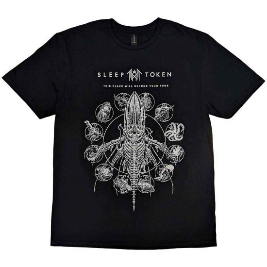 Sleep Token: Tomb Whale - Black T-Shirt