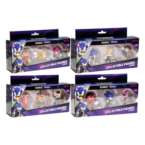 Sonic Prime: 3-Pack Action Figures (6cm) Preorder