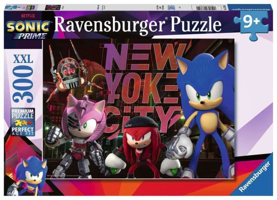 Sonic Prime: New York City Children's Jigsaw Puzzle XXL (300 pieces) Preorder
