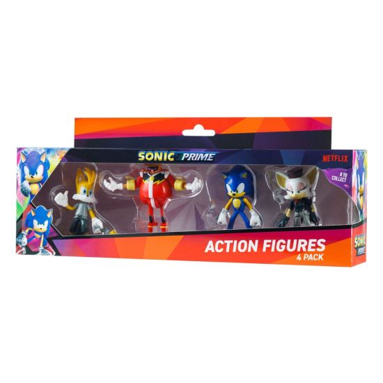Sonic Prime: S1 Action Figure 4-Pack (7cm) Preorder