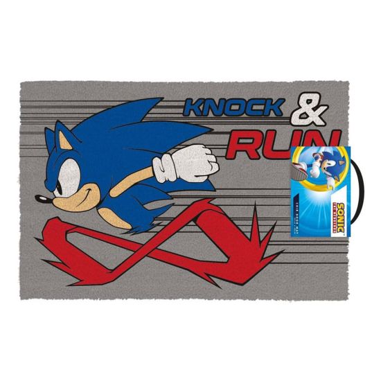 Sonic The Hedgehog: Knock And Run Doormat (40x60cm)