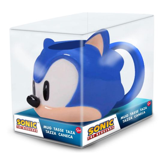 Sonic the Hedgehog: Sonic 3D Mug (385ml) Preorder