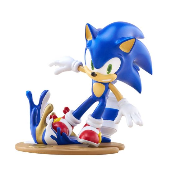 Sonic The Hedgehog: Sonic PVC Statue PalVerse (9cm) Preorder