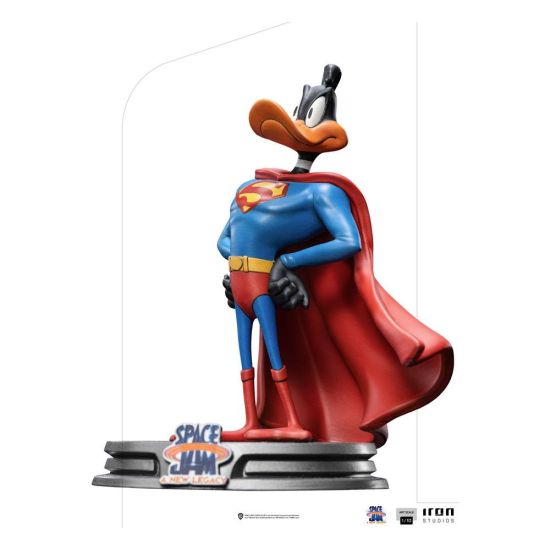 Space Jam: Un nuevo legado: Estatua a escala artística de Superman del Pato Lucas 1/10 (16 cm) Reserva