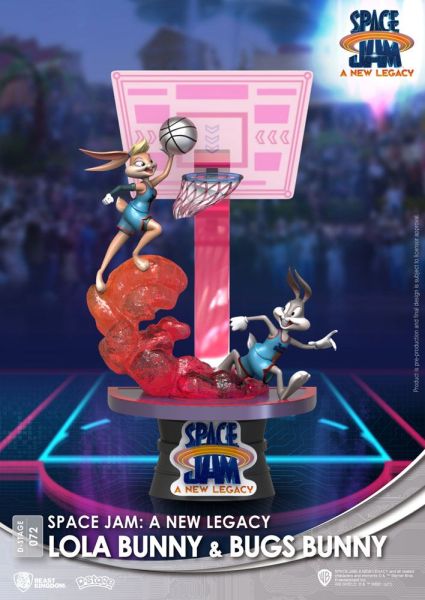 Space Jam: A New Legacy: Lola Bunny & Bugs Bunny D-Stage PVC Diorama New Version (15cm) Preorder