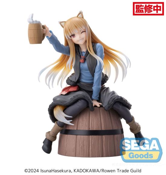 Spice and Wolf: Holo Merchant meets the Wise Wolf Luminasta PVC Statue (15cm) Preorder