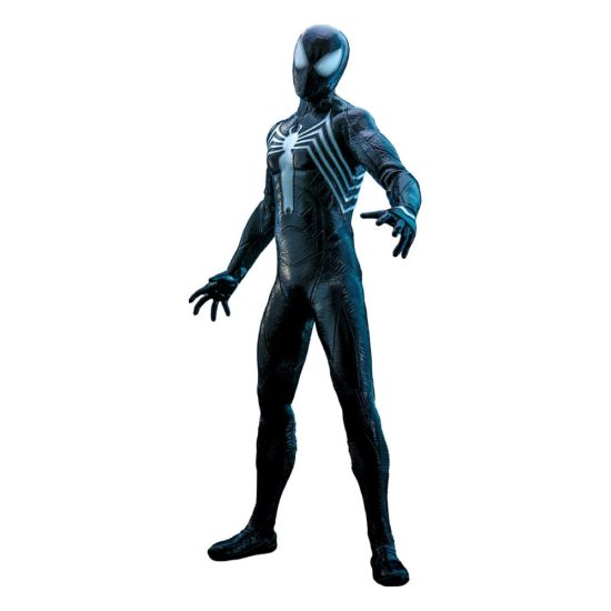 Spider-Man 2: Peter Parker (traje negro) Figura de acción obra maestra del videojuego 1/6 (30 cm)