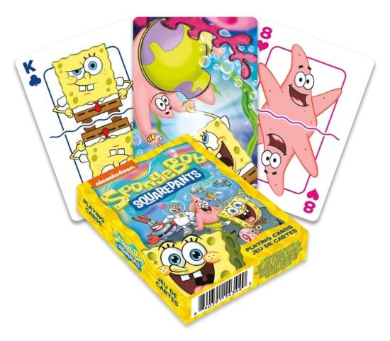 SpongeBob: Cast Playing Cards Preorder