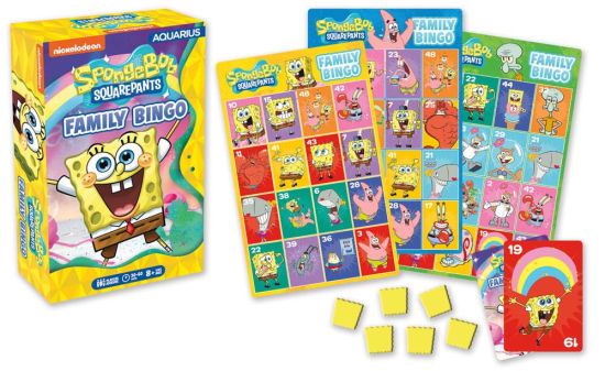 SpongeBob: Familien-Bingo-Brettspiel (englische Version) Vorbestellung