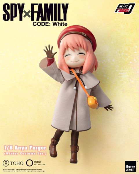 Spy x Family: Anya Forger Code: White FigZero Action Figure 1/6 Winter Costume Ver. (17cm)