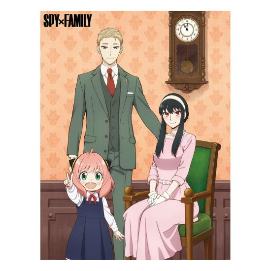 Spy x Family: Forger Family Blanket Post (117cm x 152cm) Preorder