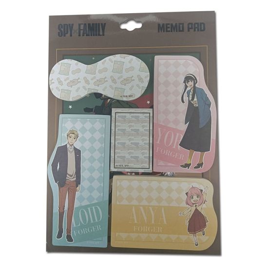 Spy x Family: Forger Family Memo Pad Set (#B) Preorder